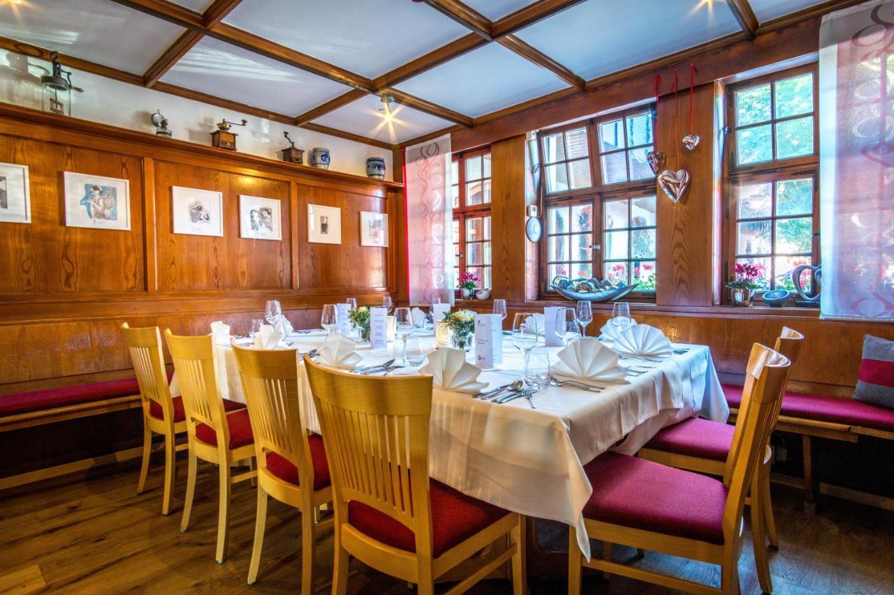 Hotel Restaurant Lamm Hebsack 热姆莎登 外观 照片
