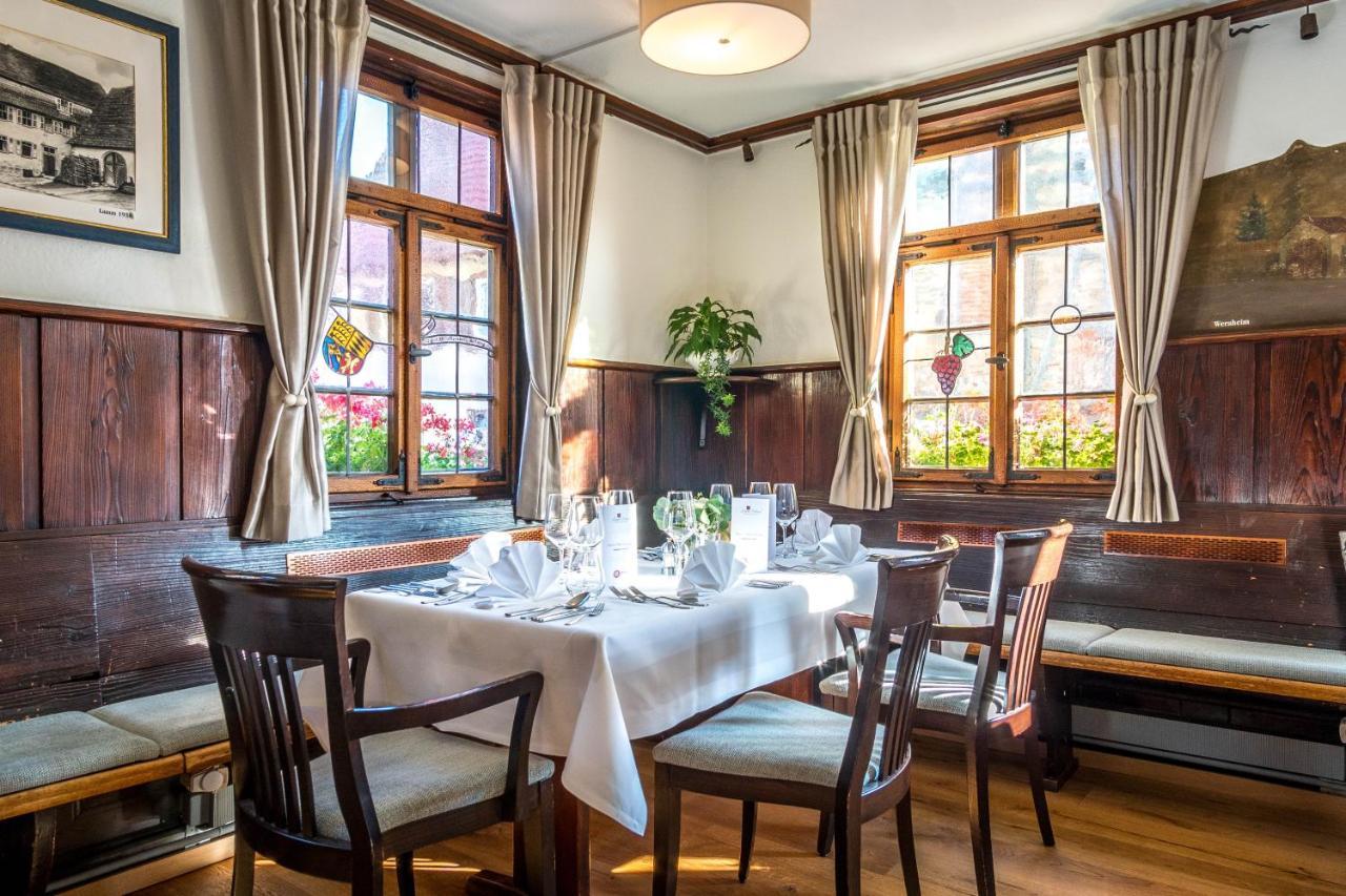 Hotel Restaurant Lamm Hebsack 热姆莎登 外观 照片