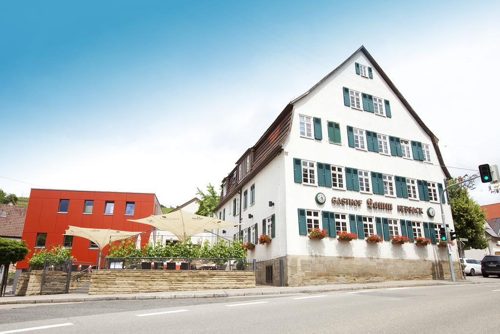 Hotel Restaurant Lamm Hebsack 热姆莎登 外观 照片